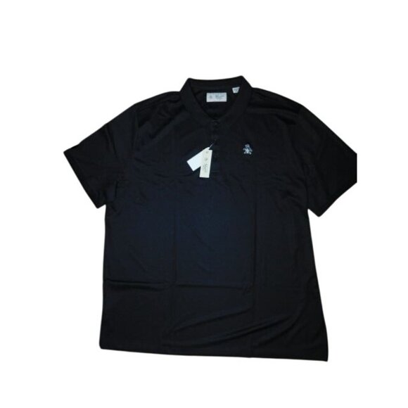 Penguin Size 4XL Men's Black Short Sleeve Golf Shirt  NWT $69 - Picture 2 of 3
